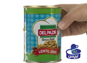 قیمت کنسرو عدسی دلپذیر + مشخصات بسته بندی عمده و ارزان